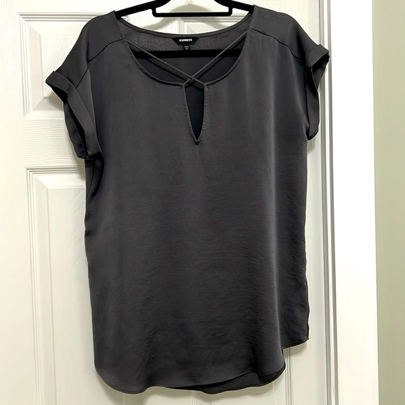 Express Tops - Express gray top